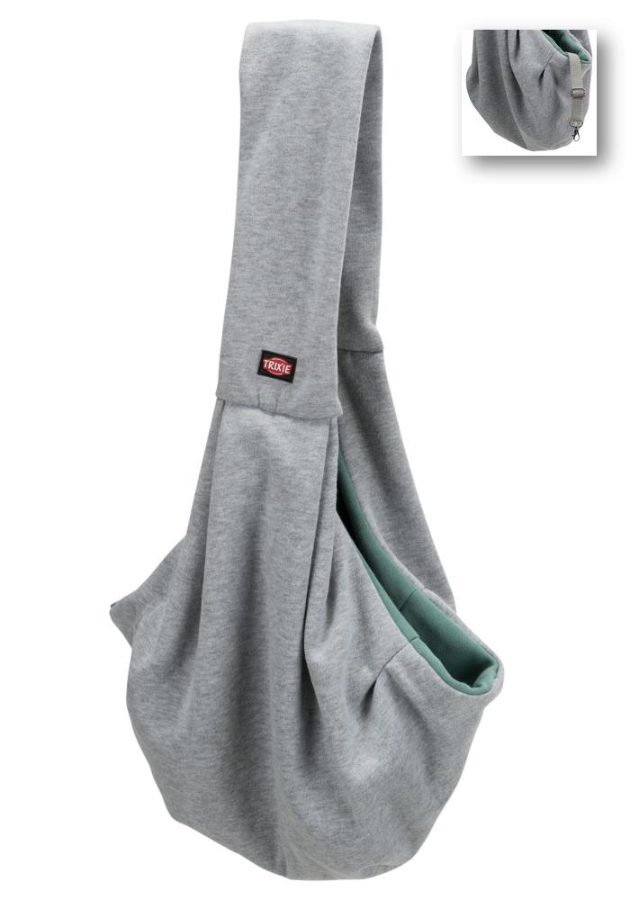 Trixie Junior Soft Grey Слінг сумка-переноска для собак та котів до 5 кг 60×20×22 см (28948)